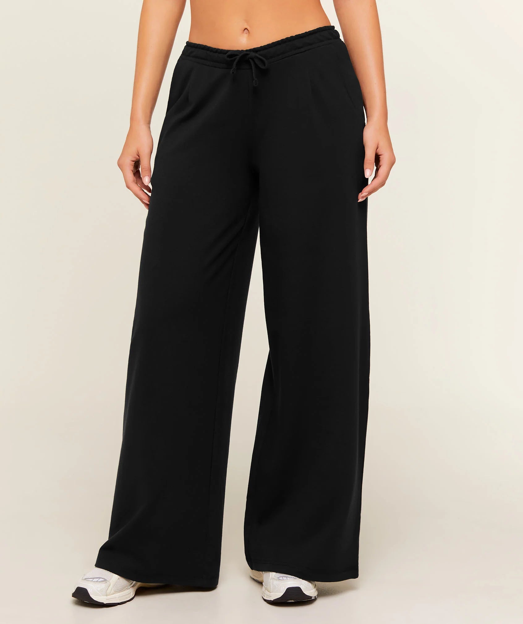 Pack de 3 Pantalons Wide Leg Femme en 3 Couleurs – Coupe Ample et Confortable