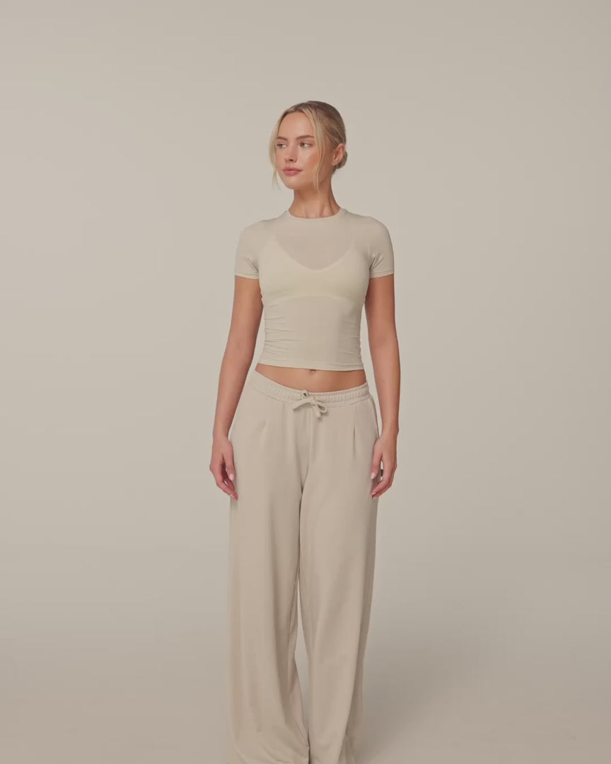 Pack de 3 Pantalons Wide Leg Femme en 3 Couleurs – Coupe Ample et Confortable