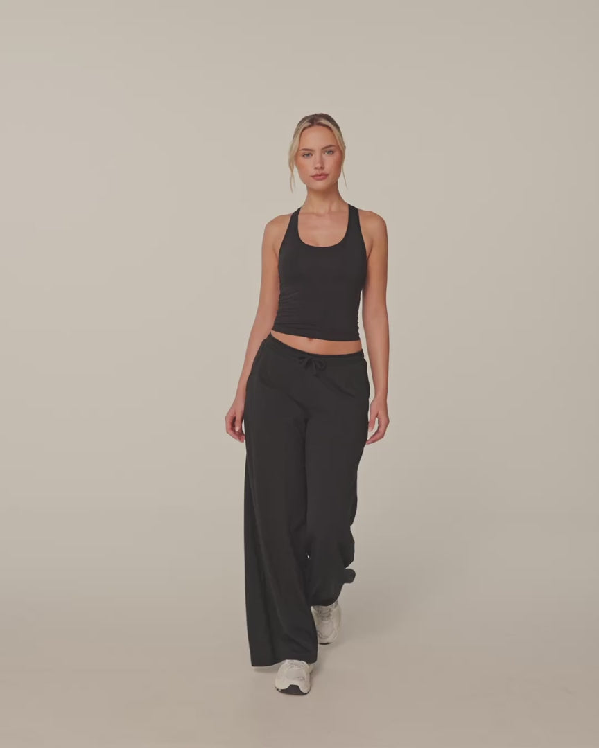 Pack de 3 Pantalons Wide Leg Femme en 3 Couleurs – Coupe Ample et Confortable